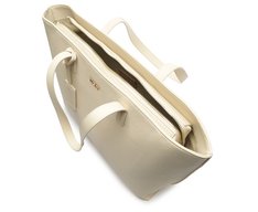 Bolsa shopping Grande Bag Charm Bege