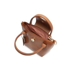 Bolsa Tote Média Estruturada Marrom