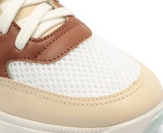 Tênis Chunky Branco Detalhe Azul