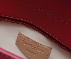 Bolsa Tote Média Carmim Vermelha