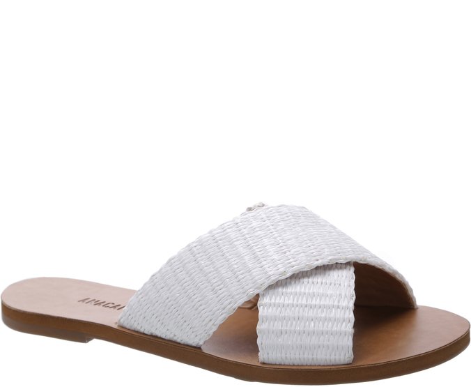 Rasteira anacapri branca clearance