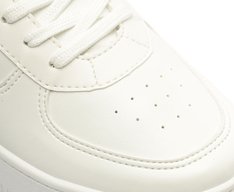Tênis Sola Alta Mis Spo Branco Detalhe Marrom