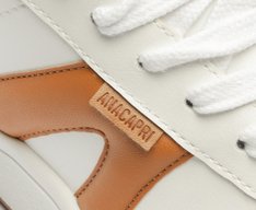 Tênis AC1119 Branco e Marrom