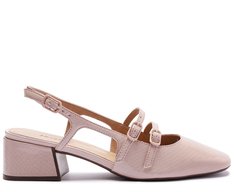 Sapatilha Boneca Slingback Verniz Milena Rosa