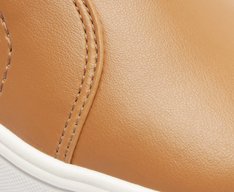 Tênis Slip On Elástico New Marrom