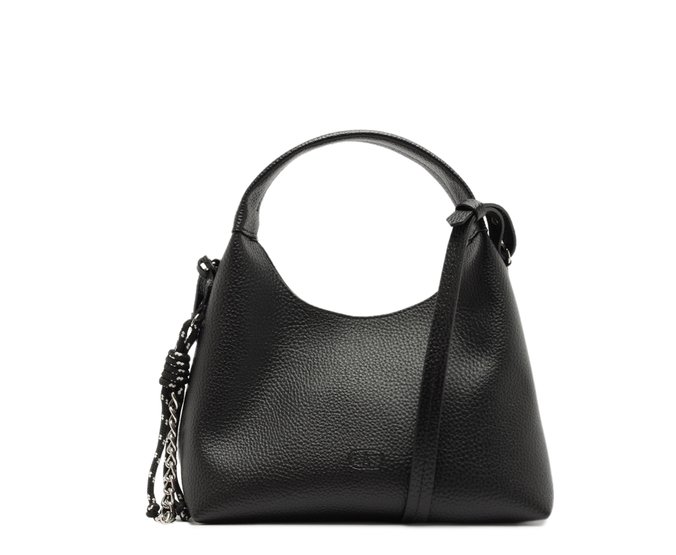 Bolsa Tiracolo Média Merlot Preta