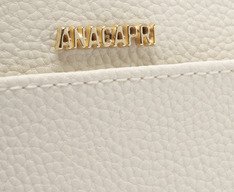 Bolsa Tiracolo Pequena Bag Charm Branca E Marrom