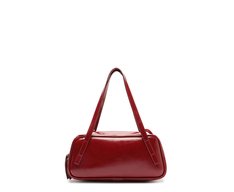 Bolsa Tote Pequena Lisa Vermelha