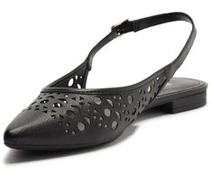 Sapatilha Slingback Perfuros Preta