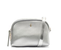 Bolsa Tiracolo Pequena Soft Prata