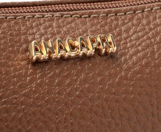 Bolsa Tiracolo Média Snake Marrom