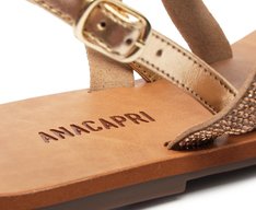 Sandália Glam Classic Dourada