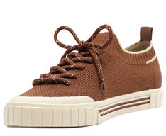 Tênis Knit Alê Marrom