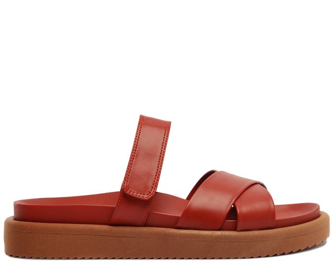 Papete Velcro Vermelha