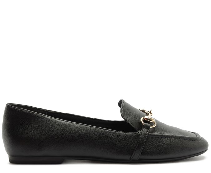 Mocassim Bridão Monocolor  Preto