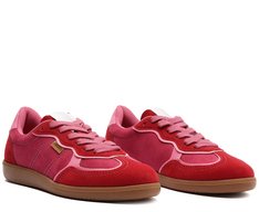 Tênis A'25 Vermelho e Rosa