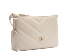 Bolsa Tiracolo Média Matelassê Zig Branca