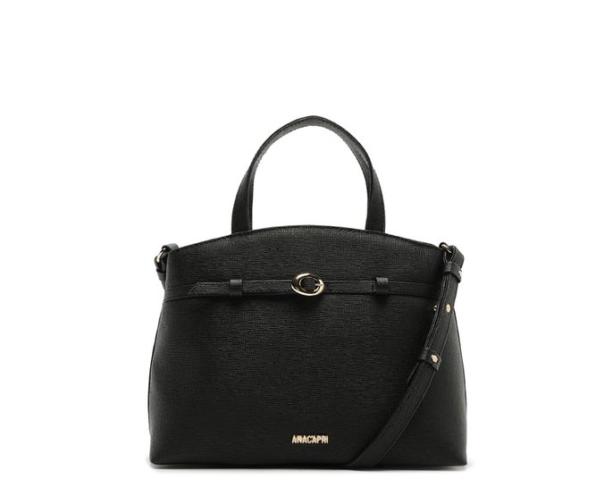 Bolsa Tote Média Amélie Preta