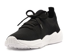 Tênis Sporty Malha Knit Preto