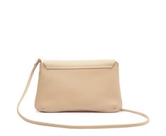 Bolsa Tiracolo Média Dome Bege