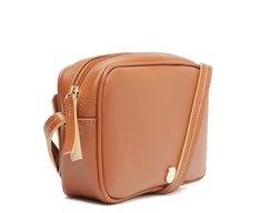 Bolsa Tiracolo Pequena Cápsula Marrom
