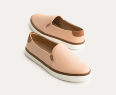 Slip On Listra Marrom Paula Rosa