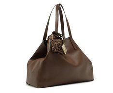 Bolsa Shopping Grande Eco Tec Marrom