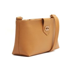 Bolsa Tiracolo Pequena Cápsula A Marrom