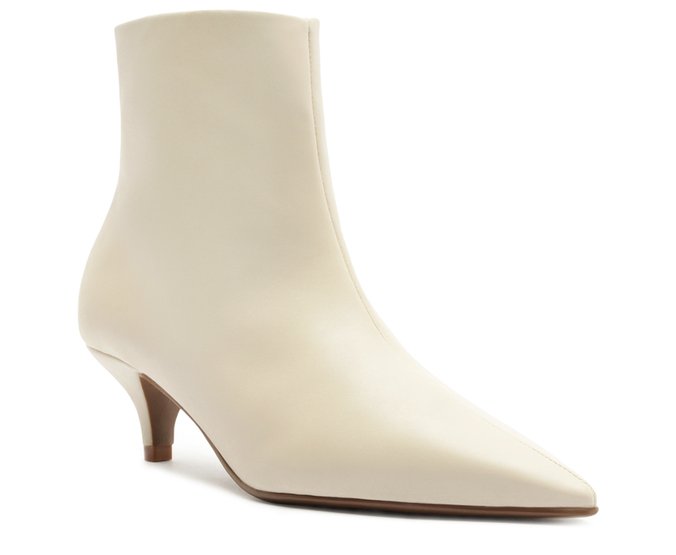 Bota Salto Fino Branca
