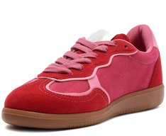 Tênis A'25 Vermelho e Rosa