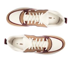 Tênis Sporty Multineutro Branco Detalhe Roxo