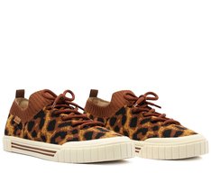Tênis Knit Alê Animal Print