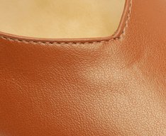 Sapatilha Slingback Tira Dupla Marrom