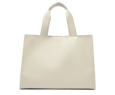 Bolsa Shopping Grande Com Necessaire Branca