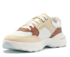 Tênis Chunky Branco Detalhe Azul