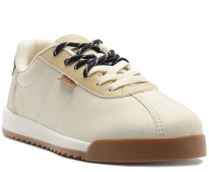 Tênis Cadarço Duplo Sporty Branco Off