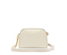 Bolsa Tiracolo Pequena Arredondada Glam Branca