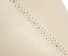 Sapatilha Slingback Bico Fino Fivela Branca