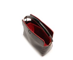 Bolsa Tiracolo Média Quadrada Preta