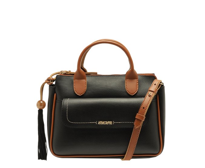 Bolsa Tote Média Eco Soft Preta