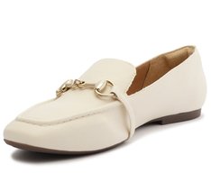 Mocassim Bridão Monocolor Branco