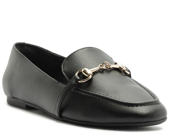 Mocassim Bridão Monocolor  Preto