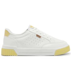Tênis Sola Vulcanizada Urban Furinhos Branco e Blush