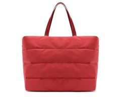 Bolsa Shopping Grande Nylon Fluffy Vermelha