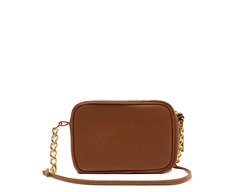 Bolsa Tiracolo Pequena Essencial Marrom