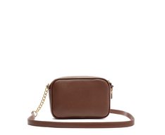 Bolsa Tiracolo Pequena Essencial Marrom Nero