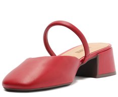 Mule Basic Salto Bloco Vermelha