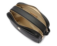 Bolsa Tiracolo Média Atemporal Preta