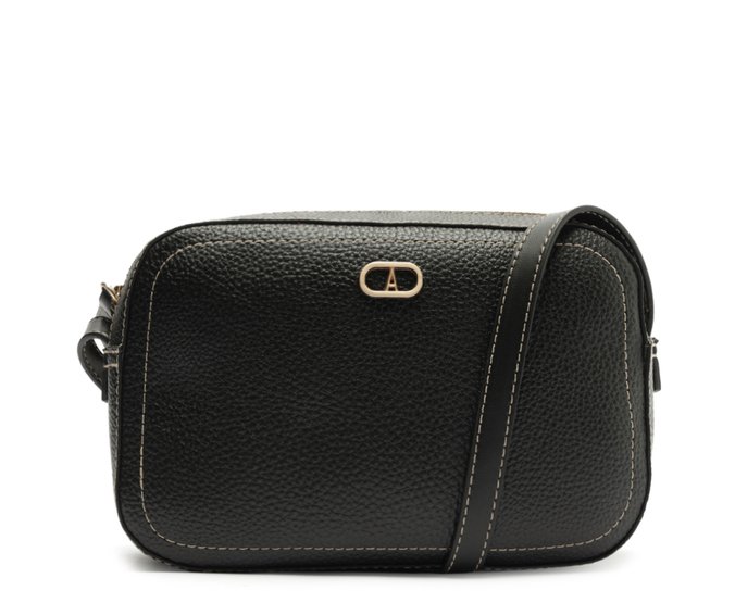 Bolsa Tiracolo Média Office Preta