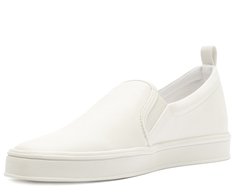 Tênis Slip On Liso Branco